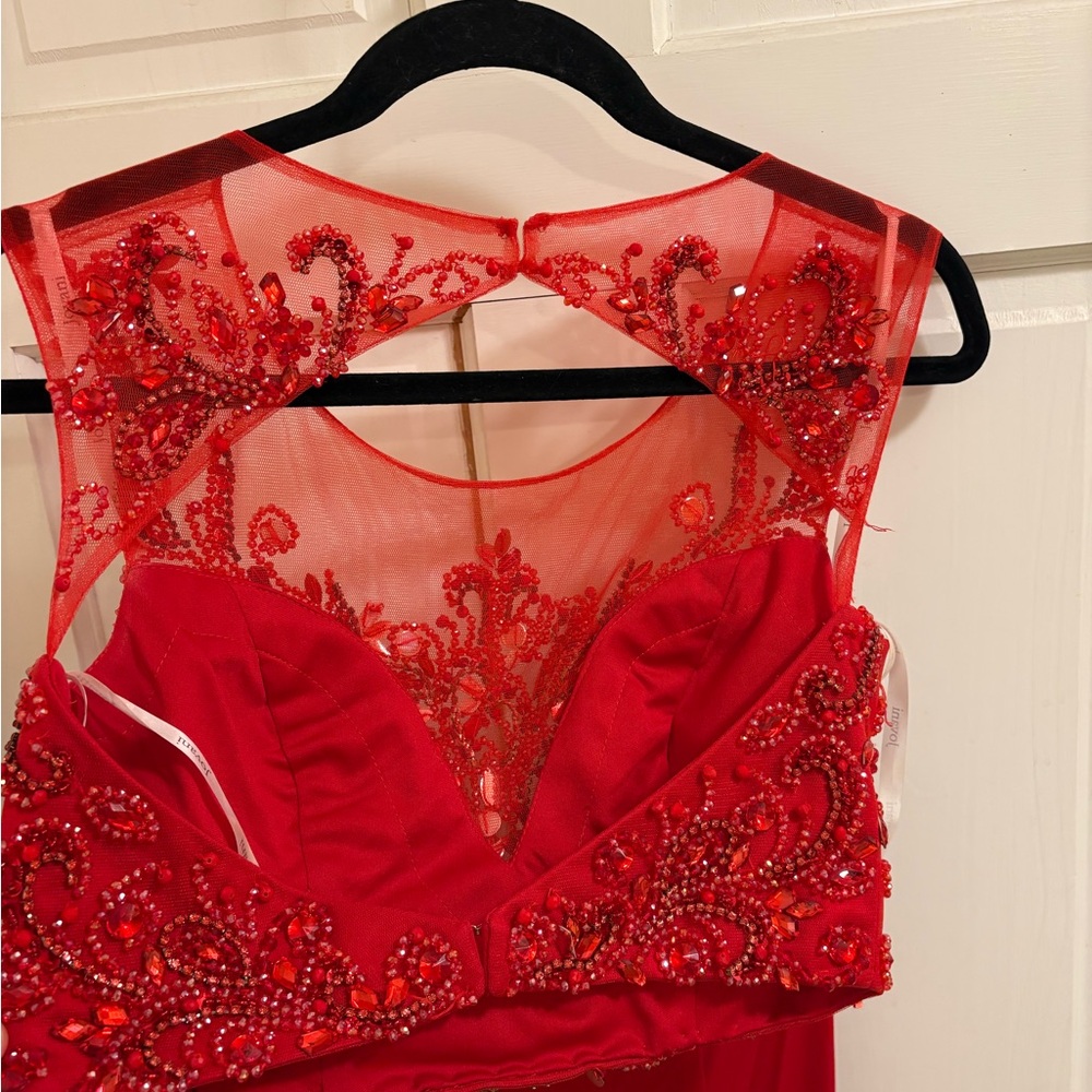 Jovani Two Piece Prom Dress - Picture 5 of 9